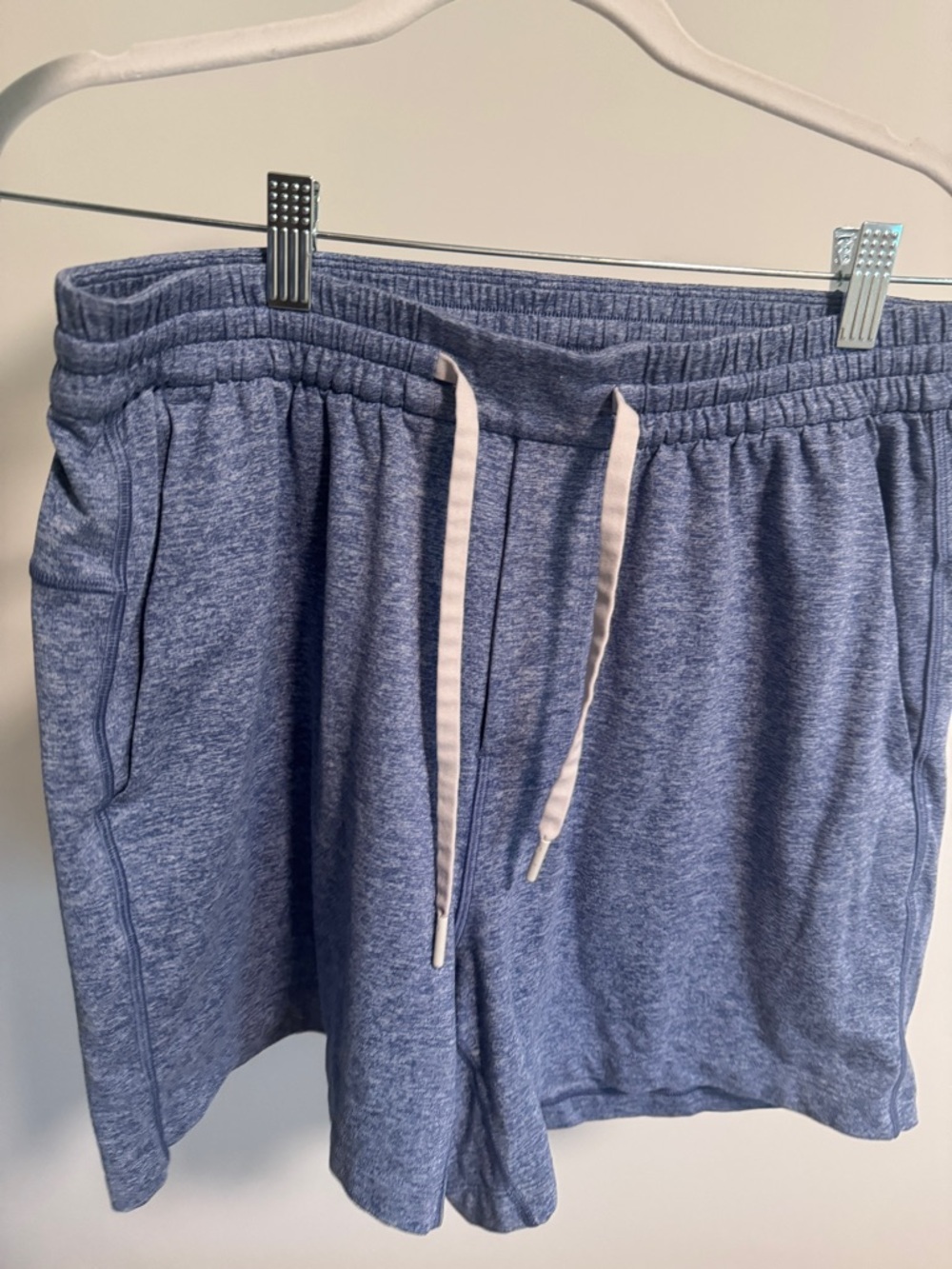 lululemon athletica Blue Heather Athletic Shorts